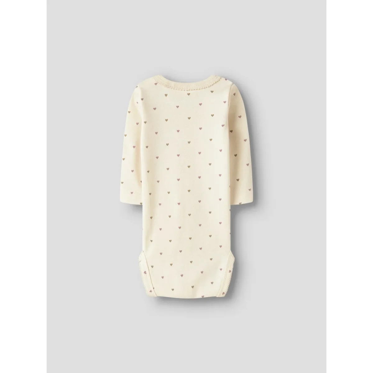Lil'Atelier Turtledove Heart Nbflalo Tig Ls Slim Body Lil - Billede 2