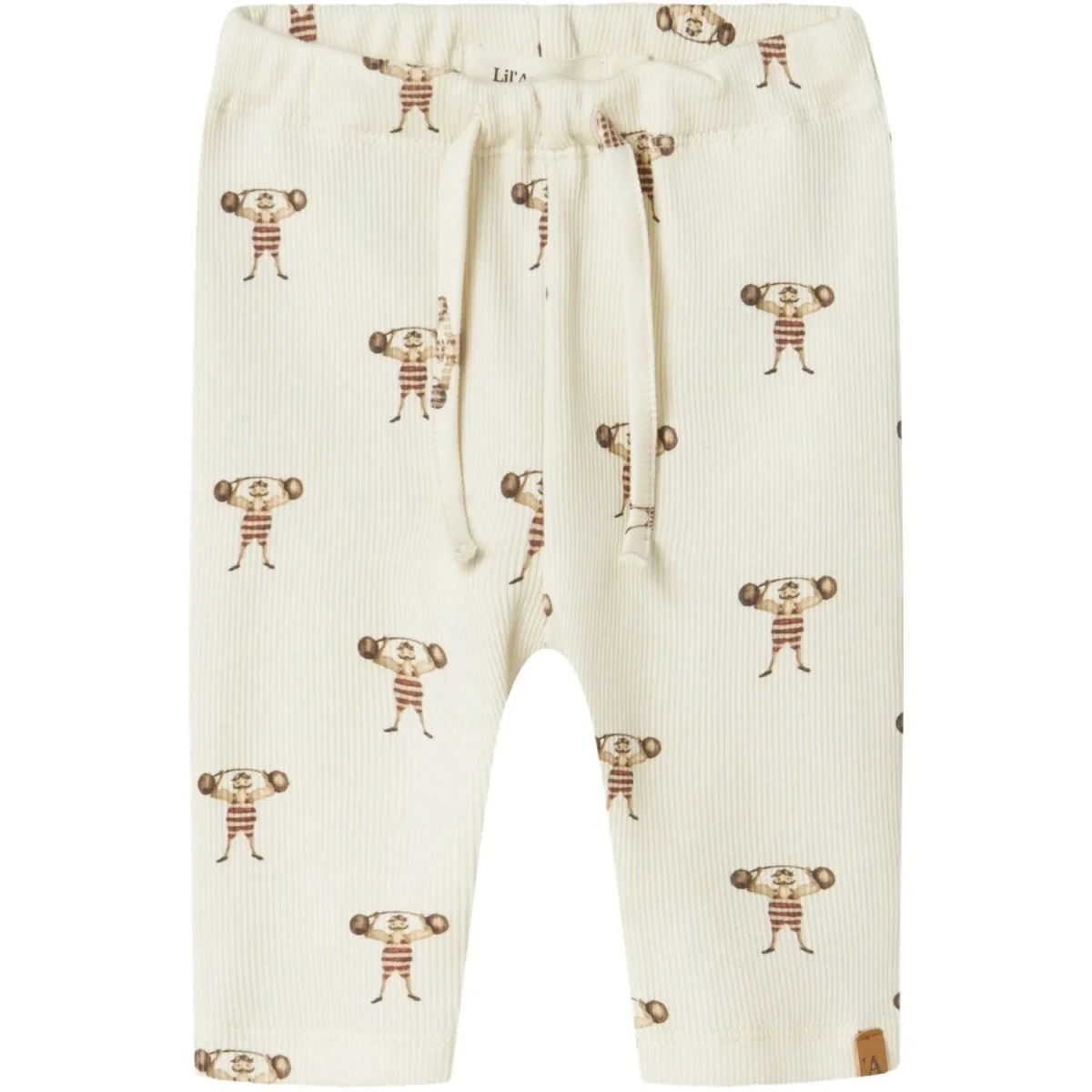 Lil'Atelier Turtledove Strong Man Nbmlavo Emi Loose Pant Lil - Billede 2